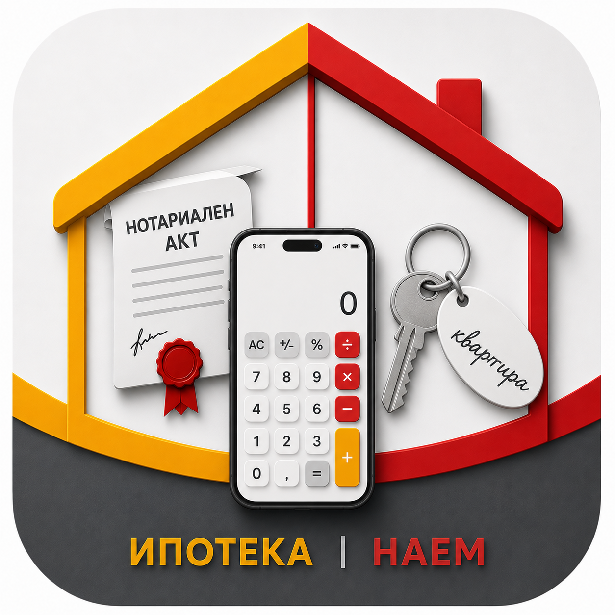 Калкулатор Наем и Ипотека